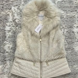 Guess fur vest